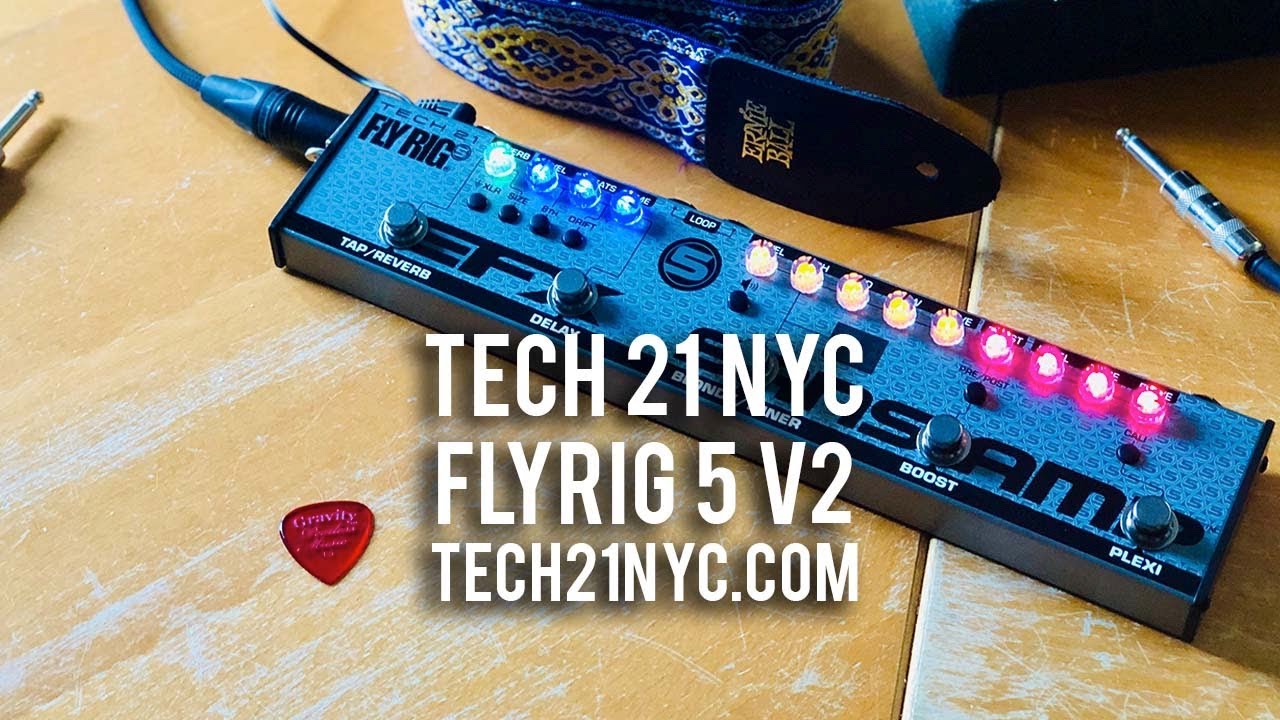 TECH21 FLY RIG5 V2 歪み系 マルチエフェクター