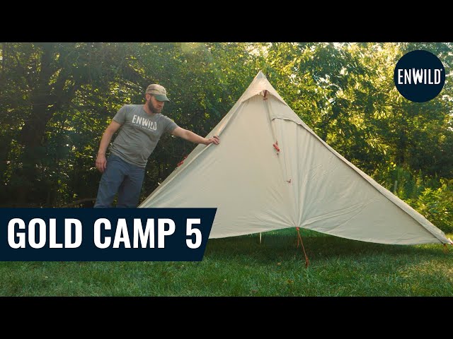 美品】BIG AGNES GOLD CAMP5＆メッシュインナー ワンポール 美品】BIG