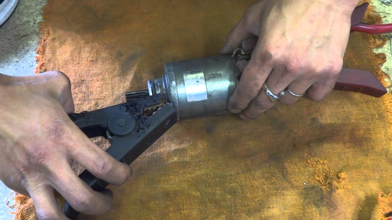 カワサキ バリオス 動作が重いセルモーターの単独テスト - YouTube