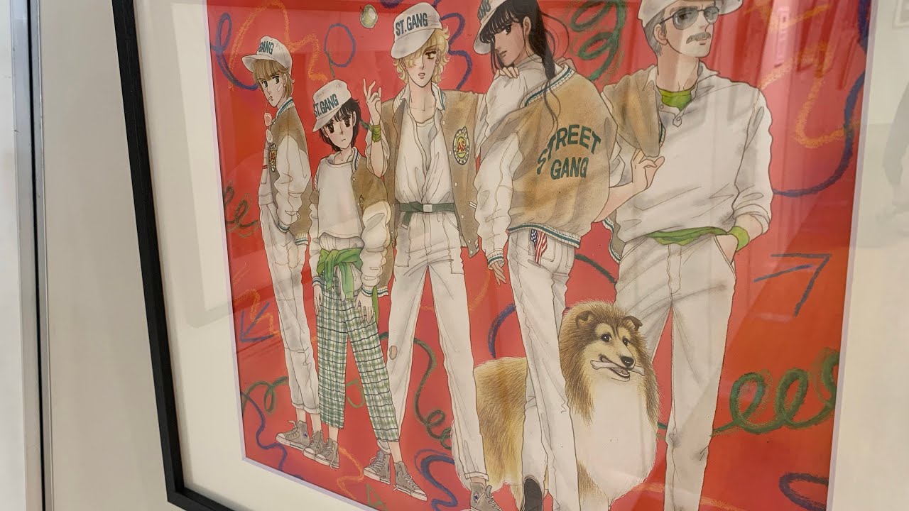 成田美名子 原画展」（エイリアン通り CIPHER ALEXANDRITE NATURAL 花