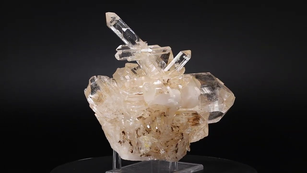 マニカラン/パールヴァティー産ヒマラヤ水晶クラスター - ヒマラヤ水晶