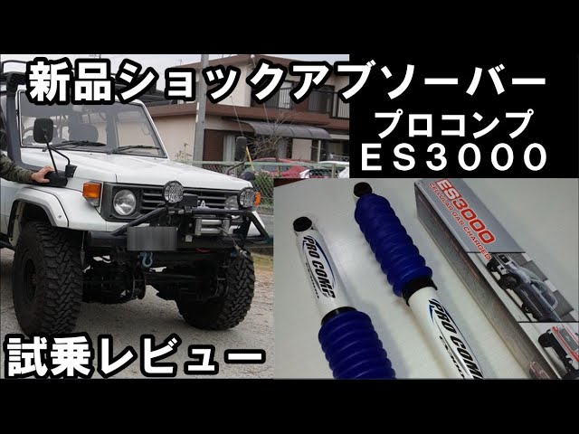 新品ショック】プロコンプのES3000を取り付けたのでレビューし