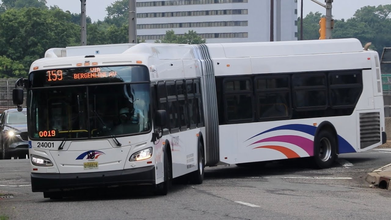 New Jersey Transit: 2024 New Flyer XD60 #24001 on the 159 at