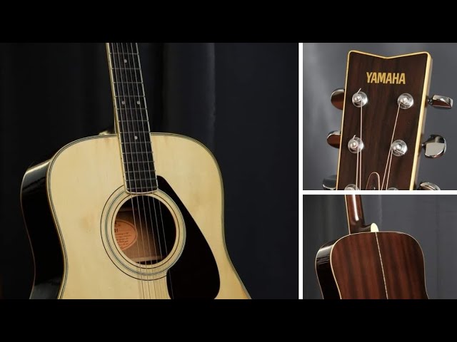 Yamaha FG-201 made in japan 1978 ป้ายส้ม : รีวิว - YouTube