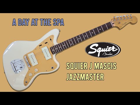 J Mascis Signature Squier Jazzmaster – A Day at the Spa #guitar