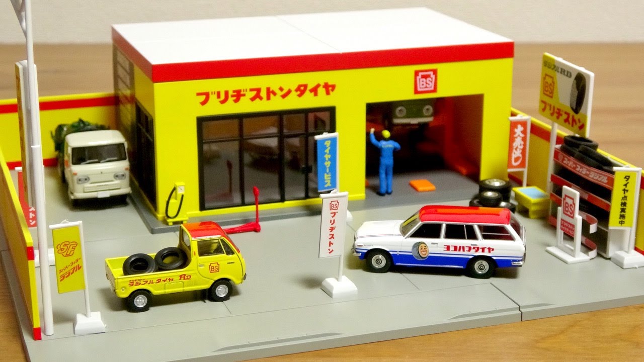 Fun to assemble ☆ A Tomica Town for adults with a different level