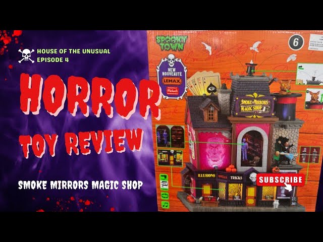 HORROR TOY REVIEW: Eddie Guevara Reviews the LEMAX Smoke Mirrors