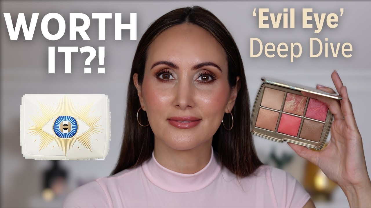 NEW HOURGLASS AMBIENT LIGHTING EVIL EYE PALETTE! Swatches