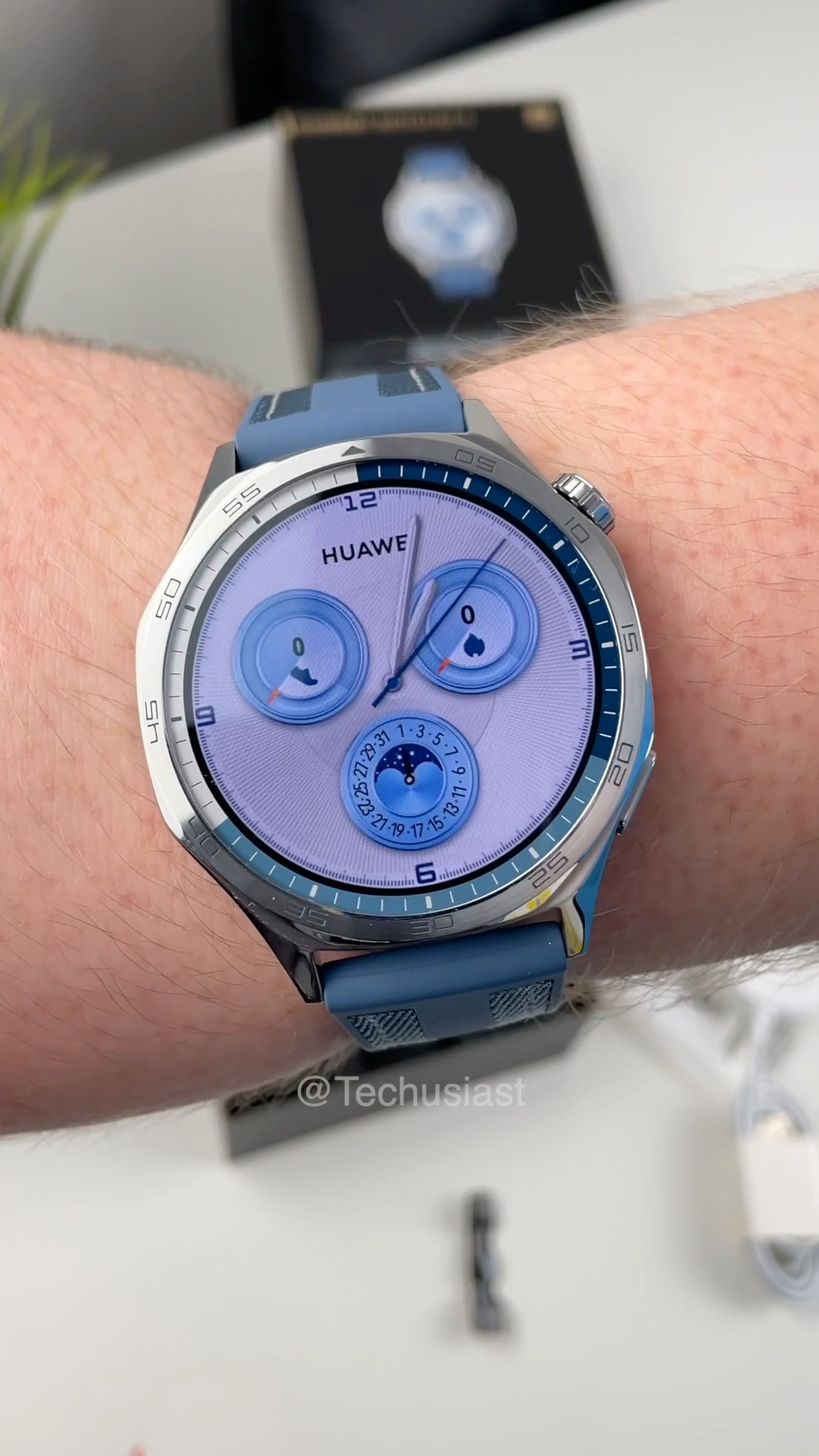 HUAWEI Watch GT 5 Unboxing (46mm, Blue Woven) - YouTube