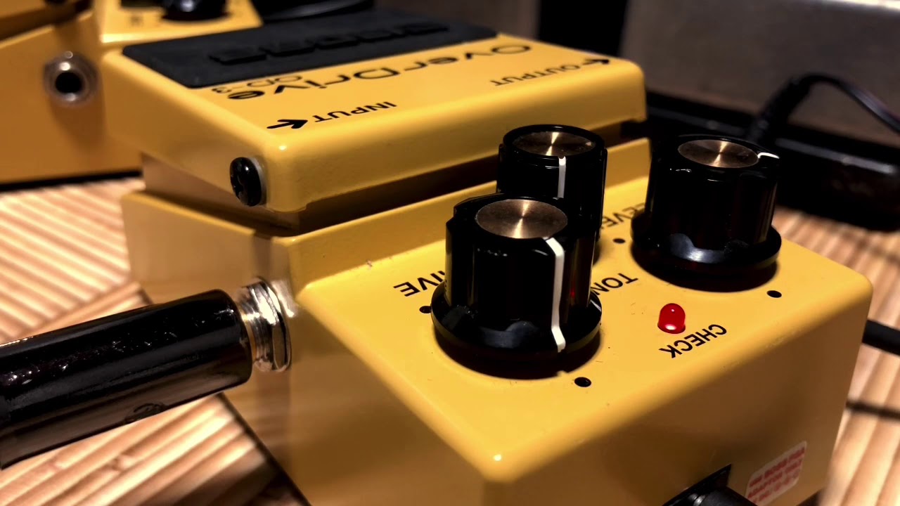 BOSS OD-3」レビュー！気になる初期型(97年製)も検証してみた | 魔法の