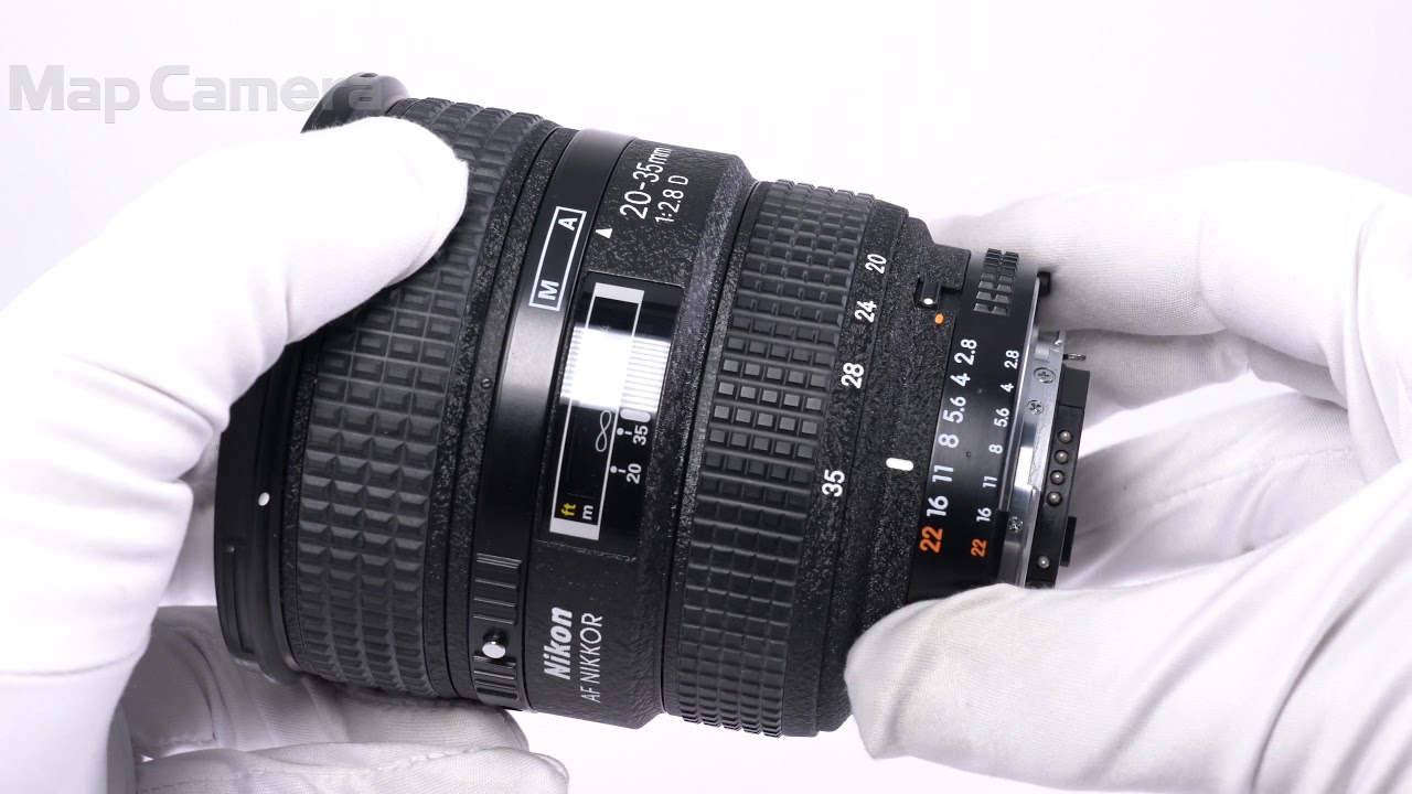 Nikon AF 20-35mm F2.8 D 良品 - YouTube