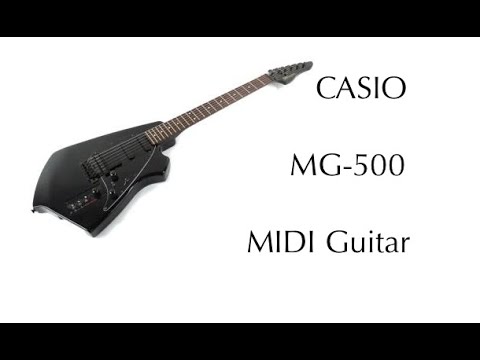 Casio's MG-500 MIDI Guitar - YouTube