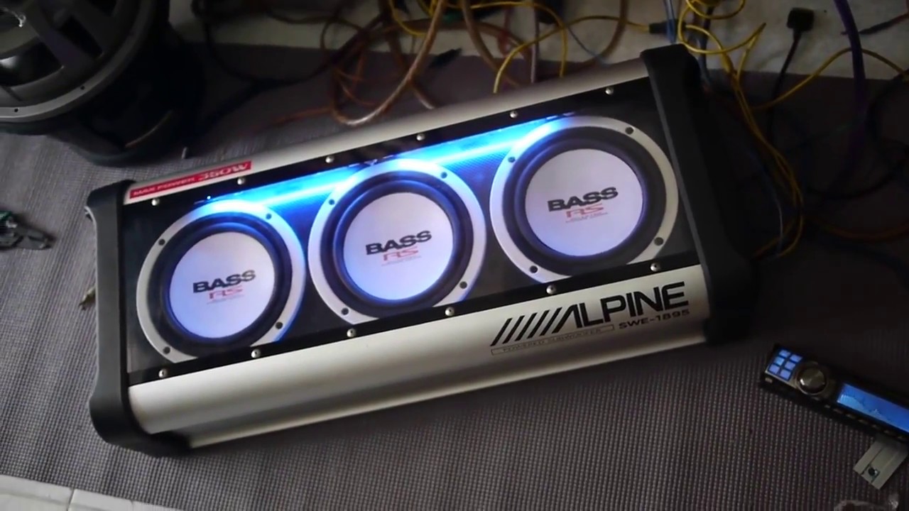 Alpine SWE-1895 ---- Test - YouTube
