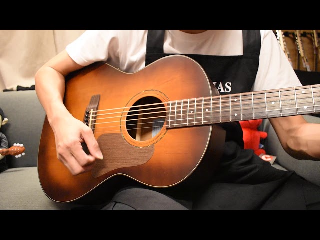 NEW/K.Yairi RF-K7-OVA/VS@guitarshoptantan - YouTube
