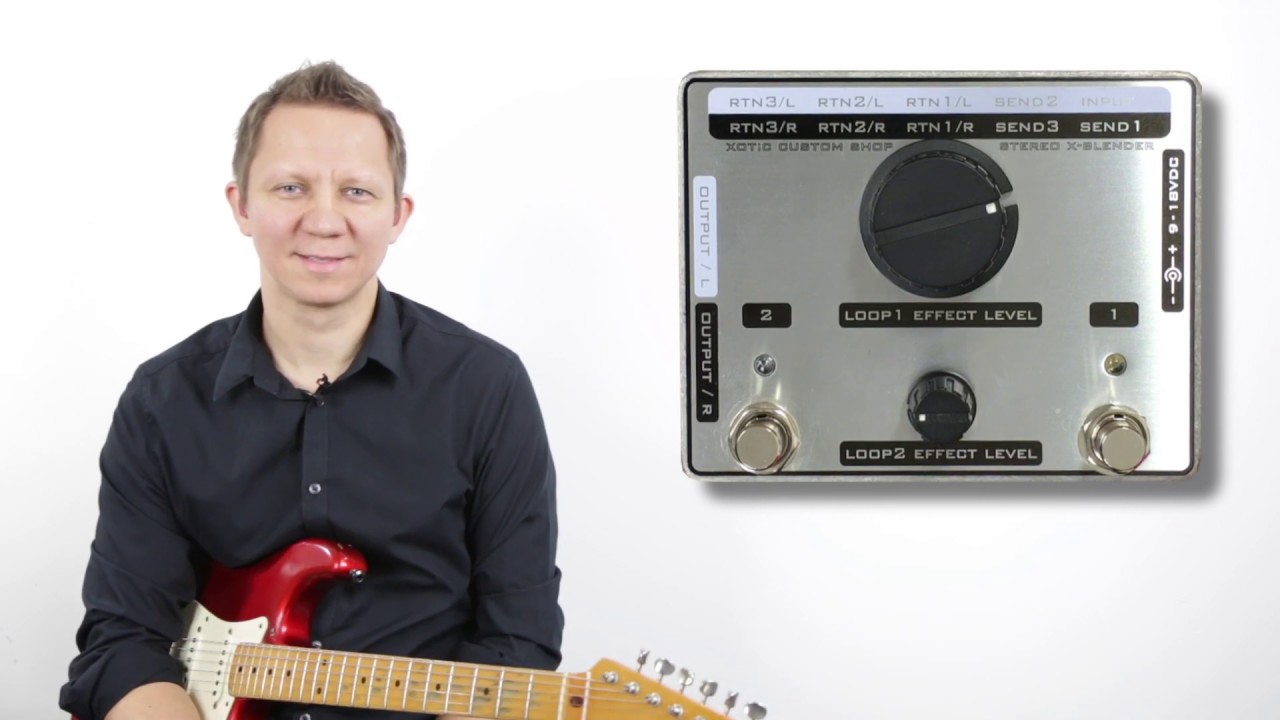Xotic Effects Stereo X Blender - YouTube