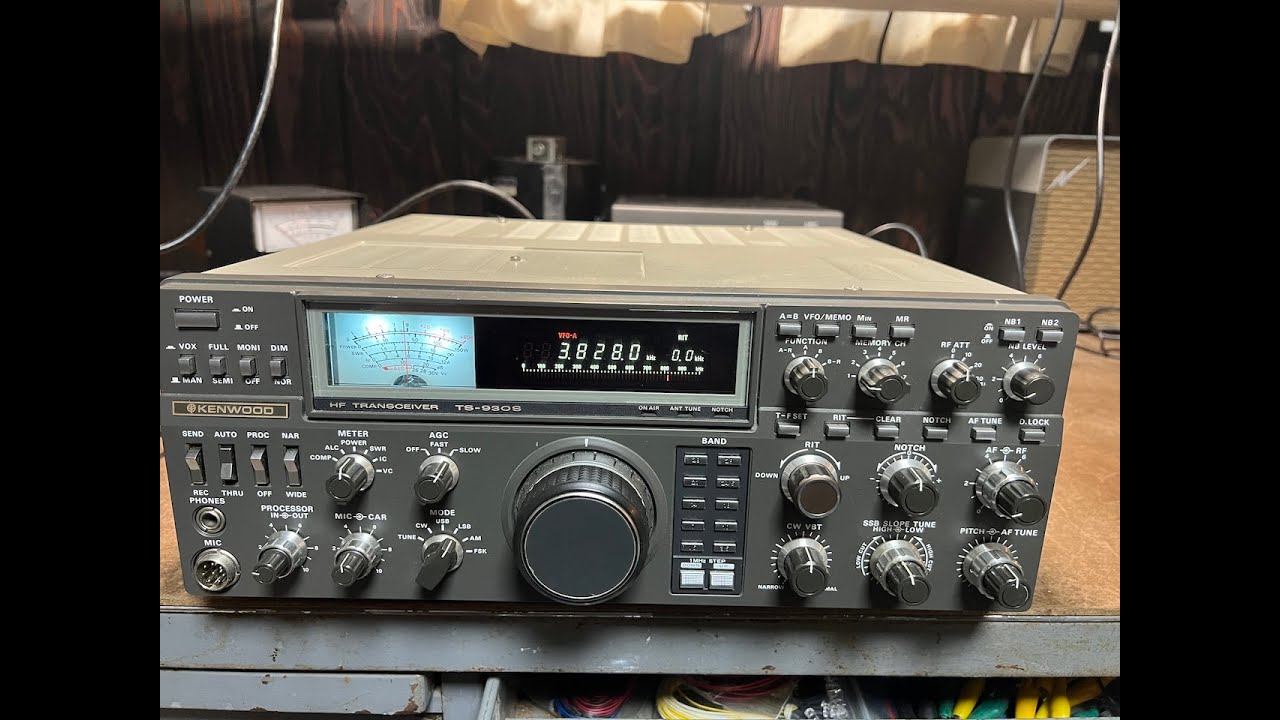 Kenwood TS-930S HF Transceiver - YouTube