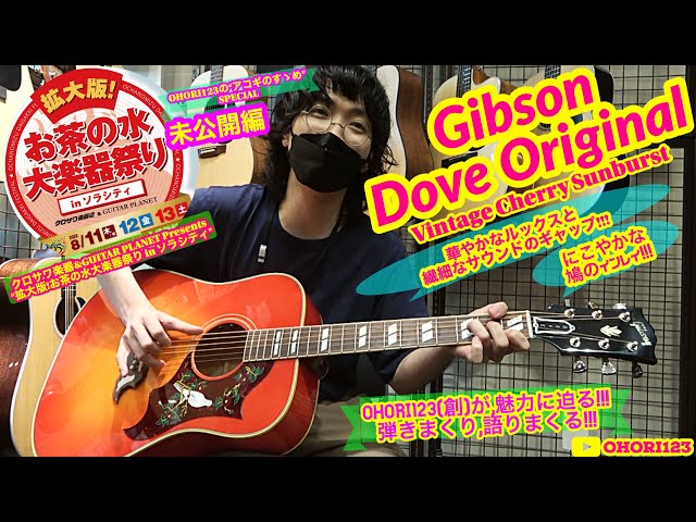 Unreleased] Acoustic guitar/guitar Gibson DOVE Original VCS played