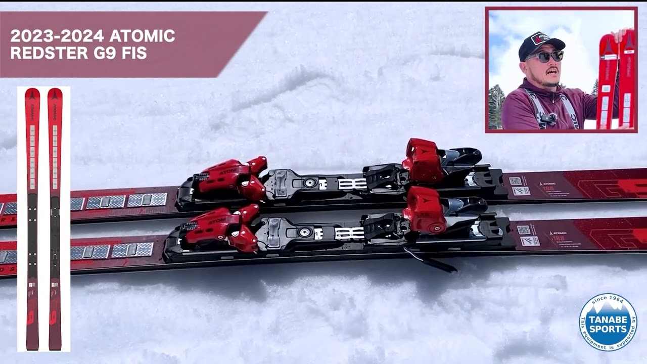 スキー板 ATOMIC アトミック 2024 REDSTER G9 FIS REVOSHOCK S + X16