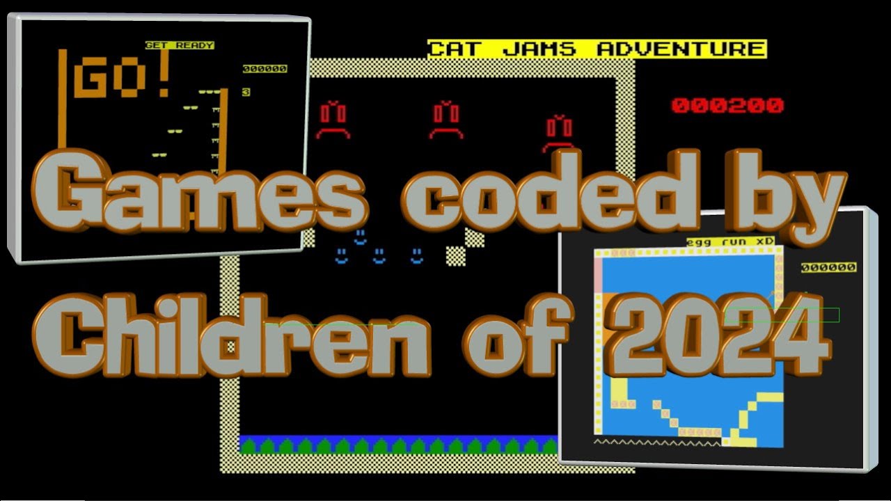 ZX Spectrum Games Written by 10 & 11 Year Old School Children in