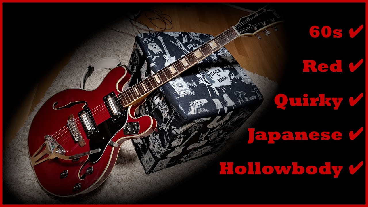 Vintage Greco EG-135 Hollowbody Guitar - YouTube