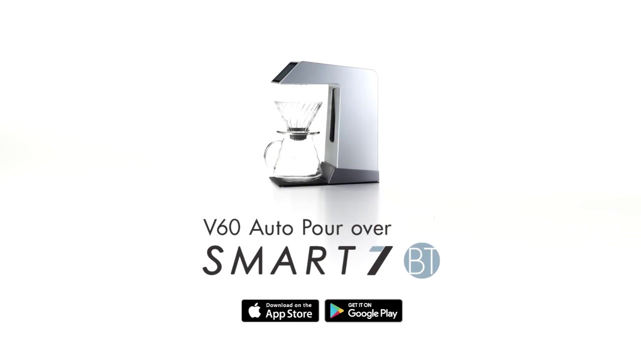HARIO] V60 Auto Pourover Smart7 BT[EVS-70SV-BT] - YouTube