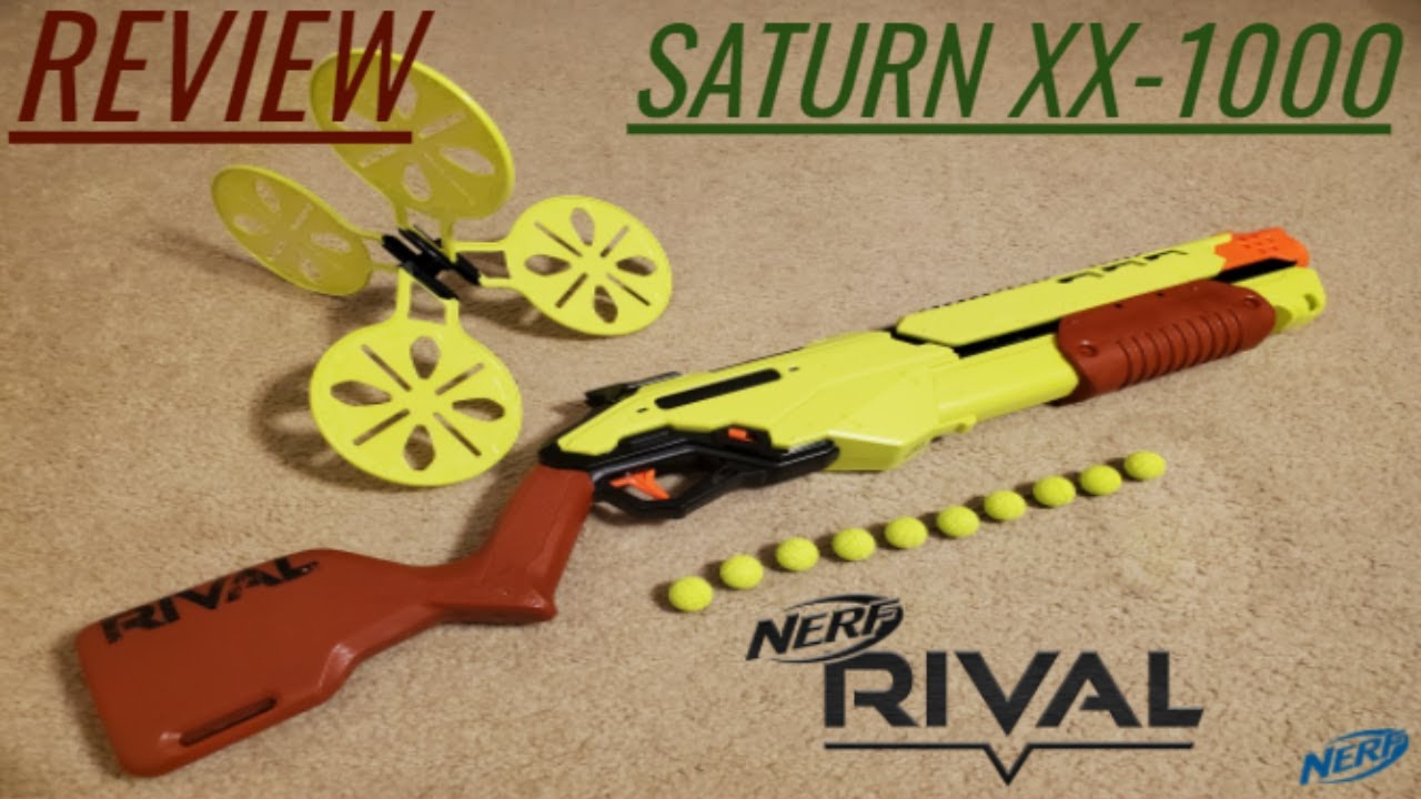 REVIEW] NERF Rival Edge Saturn XX-1000! - YouTube