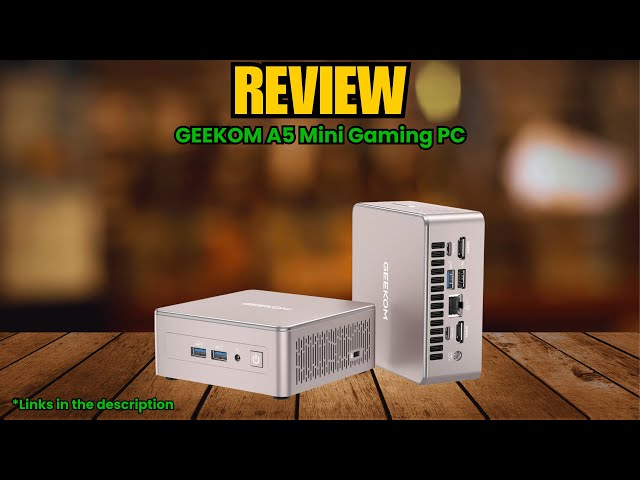 GEEKOM A5 Mini PC Review | Ryzen 7 5825U + Vega 8 + 16GB RAM