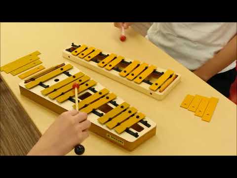 ミニグロッケン ソプラノ,アルト -鈴木楽器製作所- - YouTube