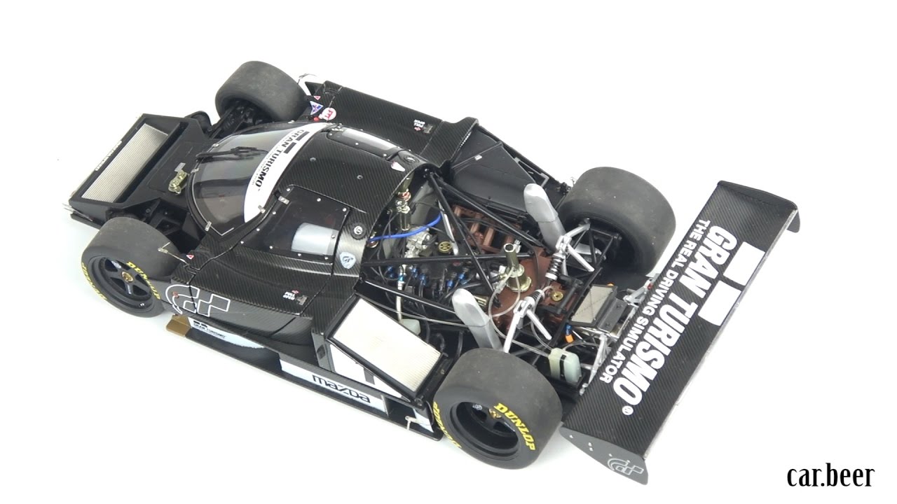 1/18 Mazda 787B Stealth Model Gran Turismo GT5 by AUTOart review
