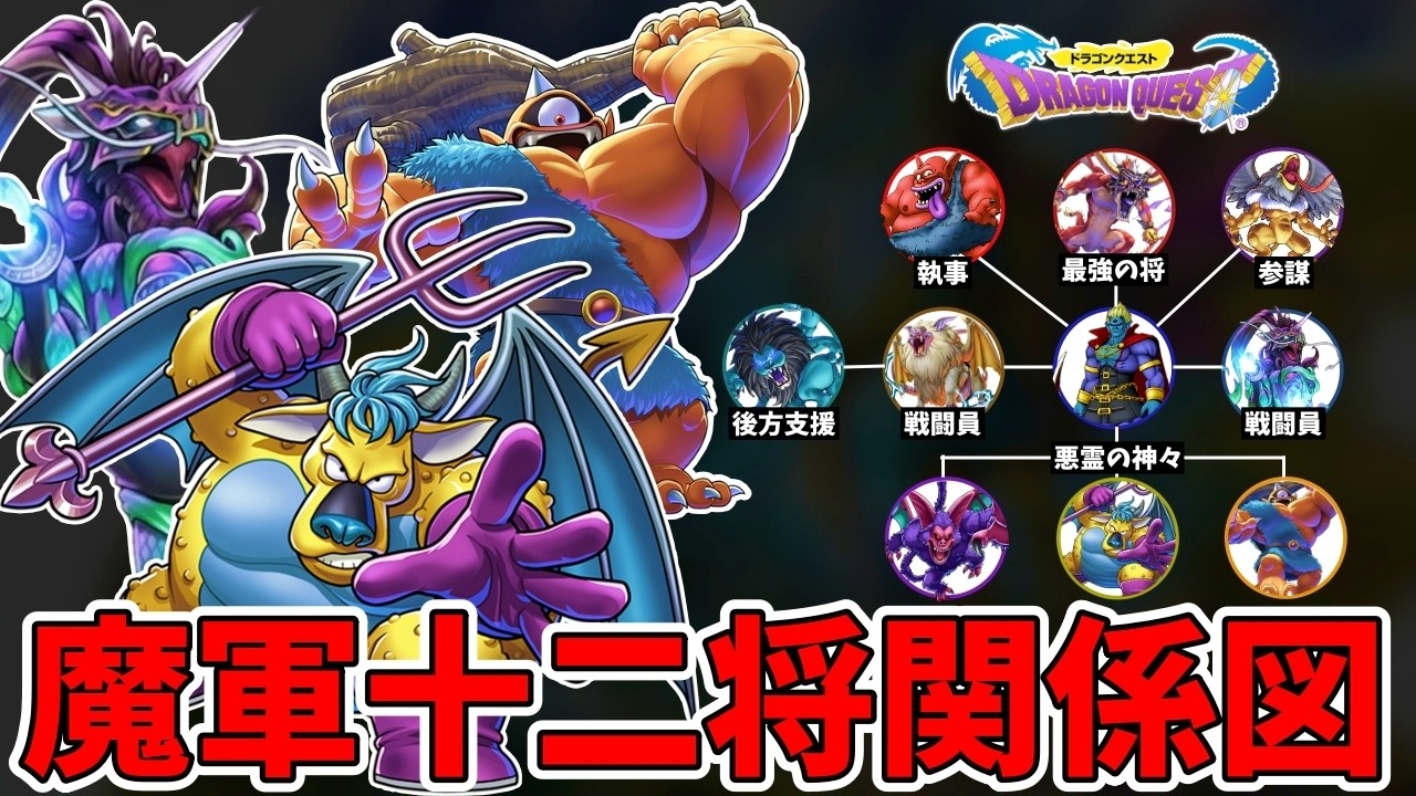Dragon Quest] The world's easiest explanation of the Twelve Demon