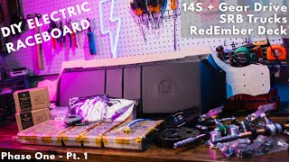 DIY Electric Longboard for RACING! (Inazuma 稲妻: Phase One - Pt