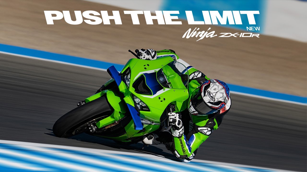 PUSH THE LIMIT ｜新型 Ninja ZX-10R - YouTube
