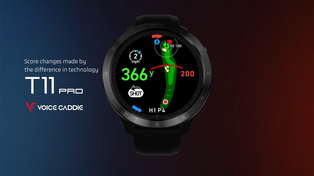 T11 Pro GPS Golf Watch | Voice Caddie