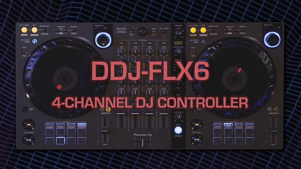 Pioneer DDJ-FLX6-GT | DJ Controllers | 123DJ