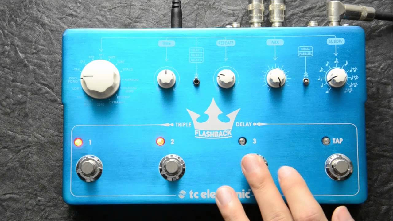 TC Electronic 「Flashback Triple Delay」 イシバシ楽器WEBSHOP - YouTube