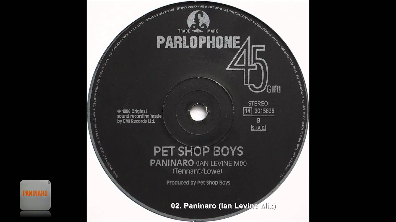 新品未開封 PET SHOP BOYS PANINARO 7MIX 【公式通販】