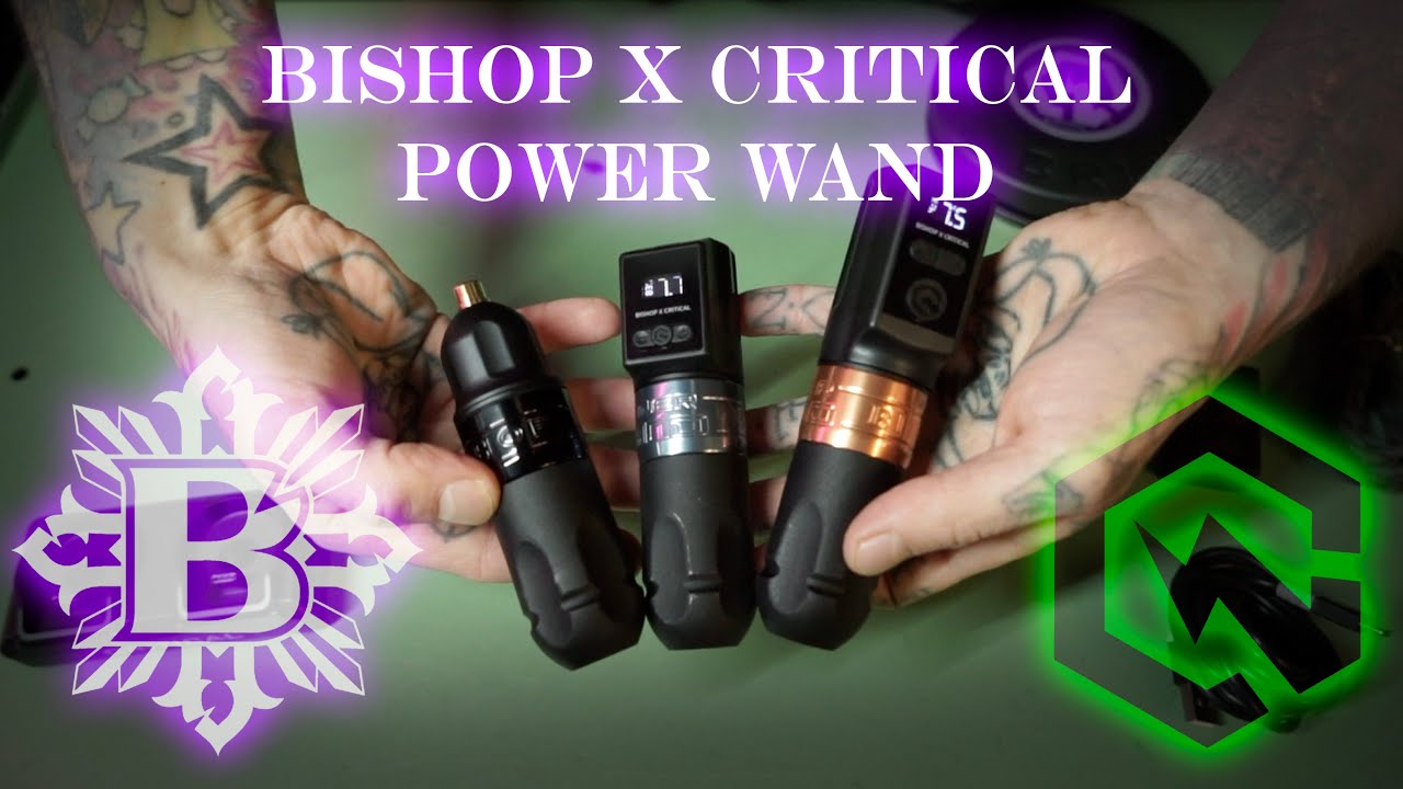Bishop Power Wand 5.0mm Liner-RCA Machine - Eternal Tattoo Supply