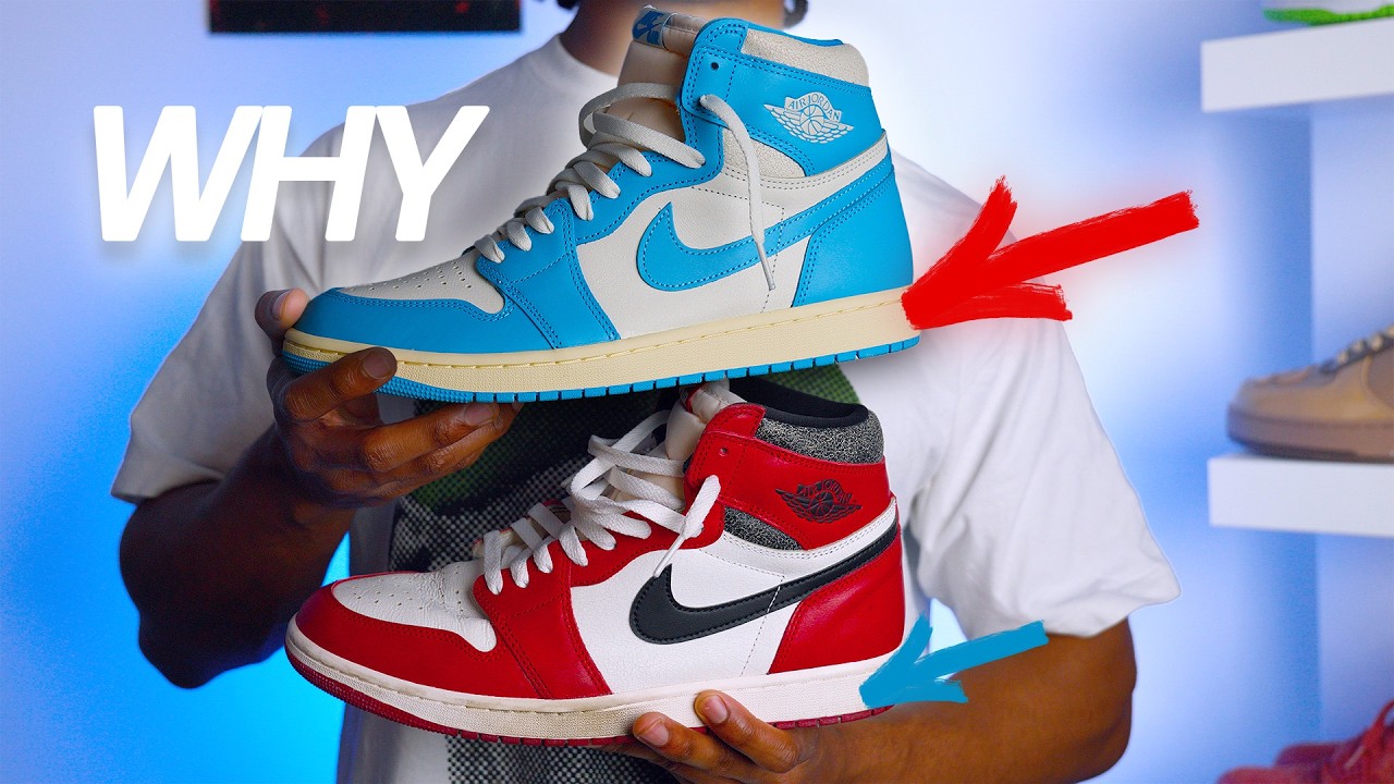 Air Jordan 1 High UNC Reimagined - YouTube