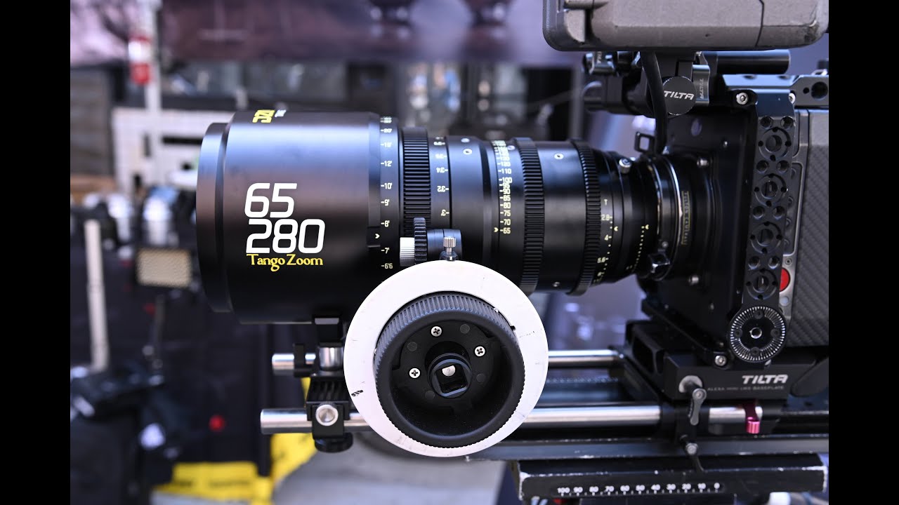 DZOFilm 65-280mm T2.9-3.5 Tango S35 Zoom & 12mm T2.8 Vespid Prime