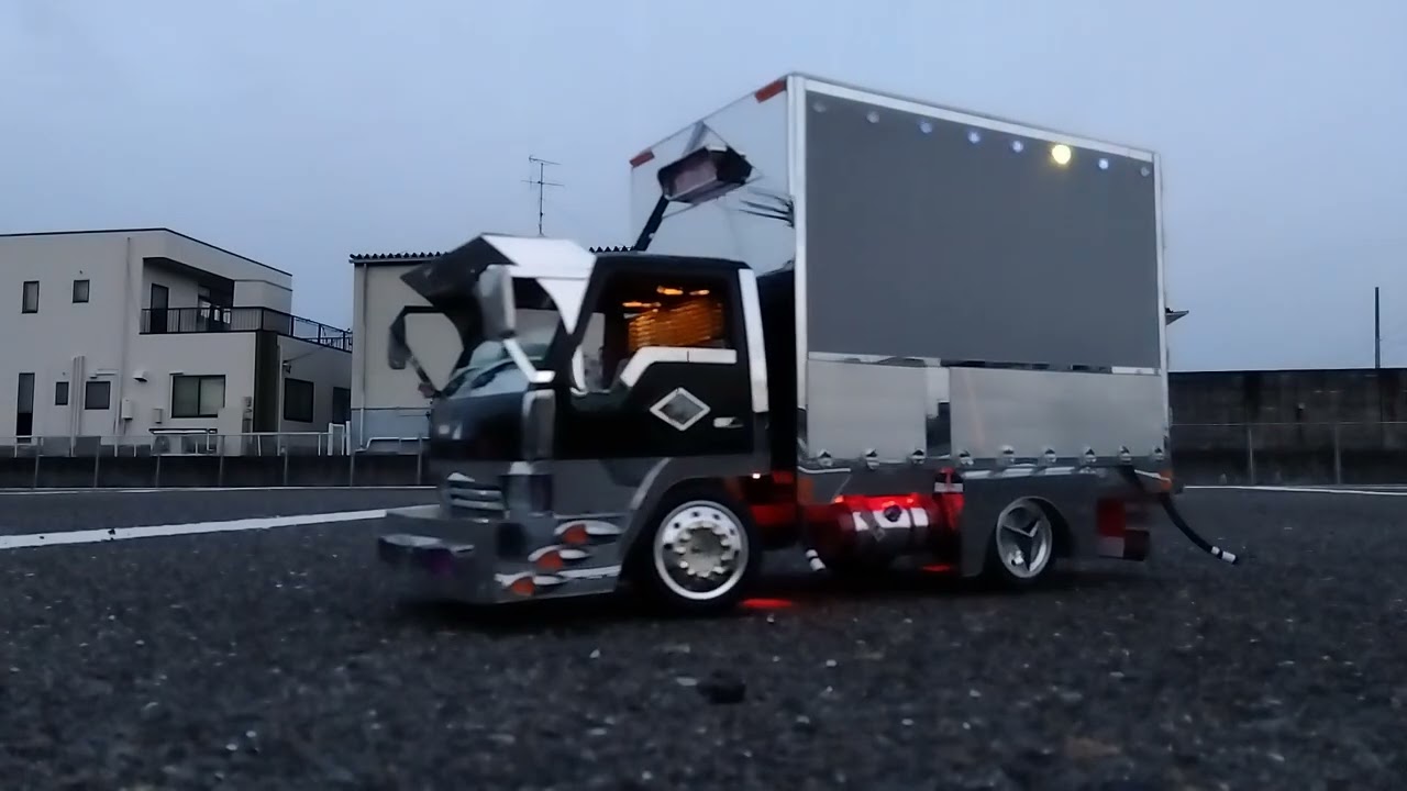 ムネトラ角目キャンターダンプ wpl d12 ムネトラ角目キャンターダンプ