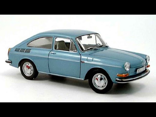 VOLKSWAGEN 1600 TL 1970 MINICHAMPS 1/18 - YouTube