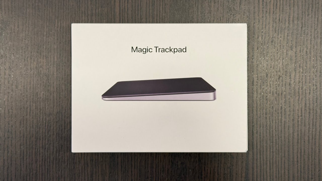 Mouse Apple Magic Trackpad MXKA3AM/A USB-C Bluetooth - Preto