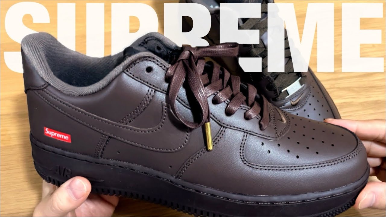Supreme購入品】不人気カラー🥹シューレースを変えてプチカスタム