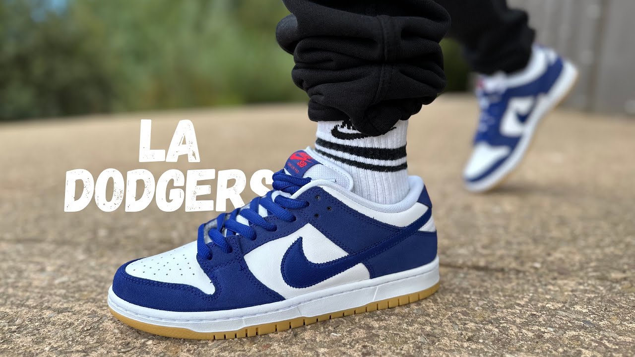 Insane HIDDEN Details! Nike SB Dunk Low LA DODGERS Review & On