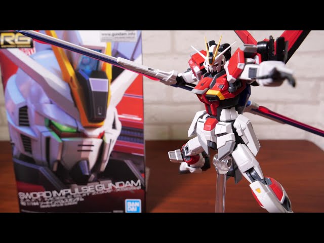 Gunpla] RG 1/144 Sword Impulse Gundam Review [Mobile Suit Gundam