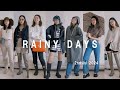 STYLING] A week's worth of coordination for the rainy season - YouTube