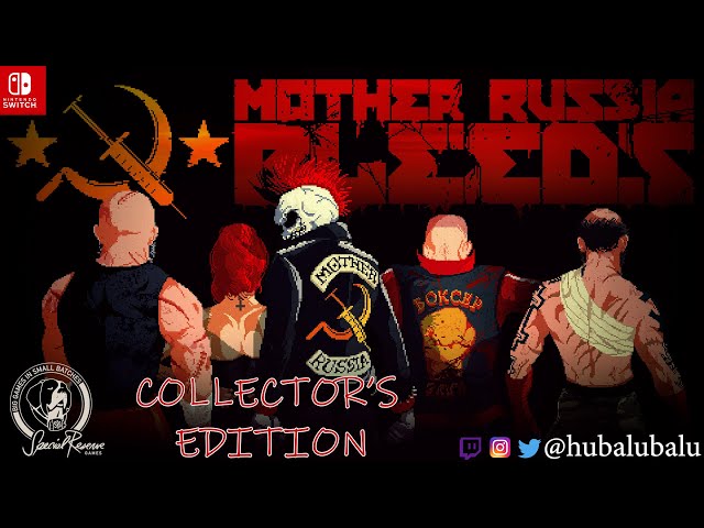MOTHER RUSSIA BLEEDS Collector's Edition - Special Reserve Games