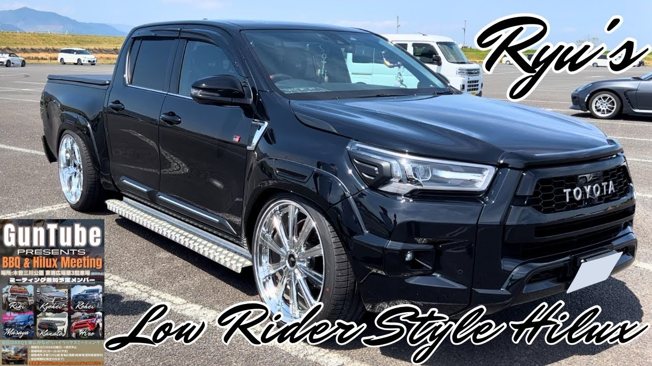 Ryu's Hilux」アメリカンローライダースタイルピックアップを