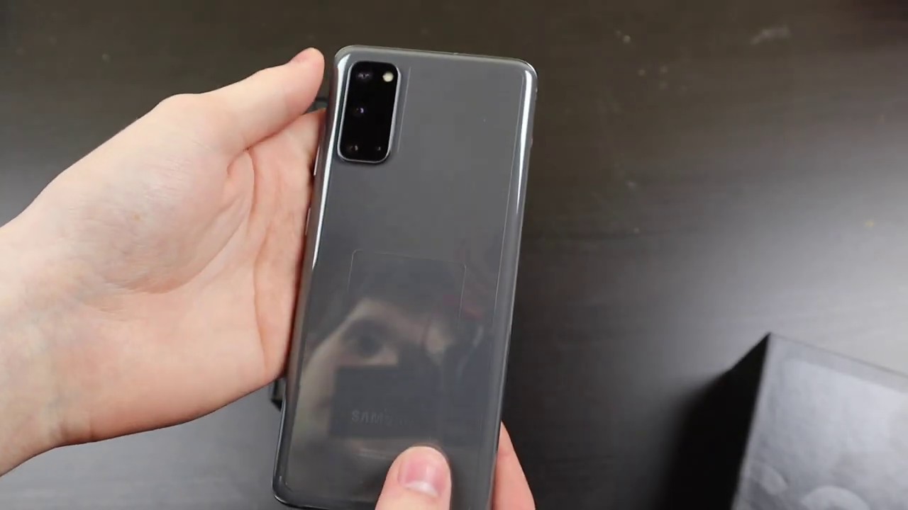 Samsung Galaxy S20 5G Unboxing (Cosmic Gray) - YouTube