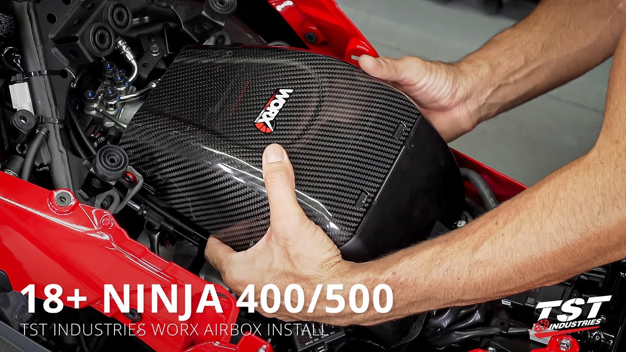 TST WORX Airbox | Kawasaki Ninja 500